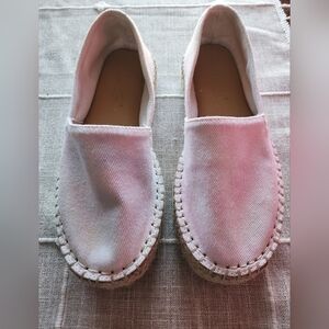 Splendid Laney Pastel Tie-Dye Espradilles sz 7 slip on canvas